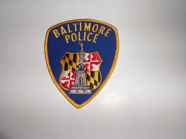 RETIRED PATCH: BALTIMORE, MD. Police Department Patch-Unused NOS -(b1