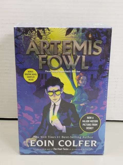 New Artemis Fowl 3 Book Paperback Box Set By Eoin Colfer Sealed