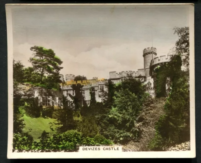 Tobacco Card, R&J Hill, VIEWS OF INTEREST, 2nd Series, 1938, Devizes Castle, #69