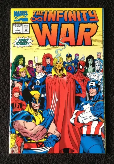 *KEY COMIC* The INFINITY WAR #1 1st App of ALL DOPPLEGANGERS Vol 1 (Marvel 1992)