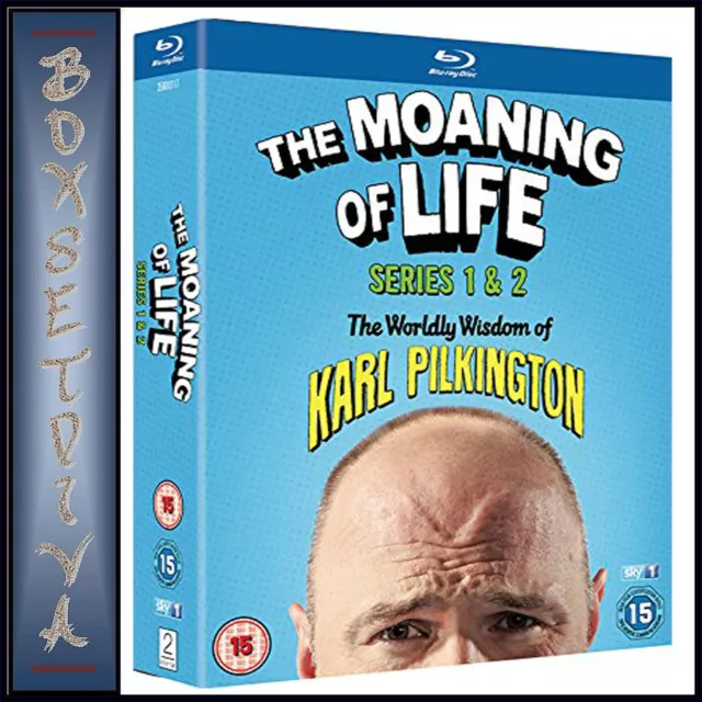 The Moaning Of Life - Complete Series 1 & 2 *Brand New Blu-Ray***