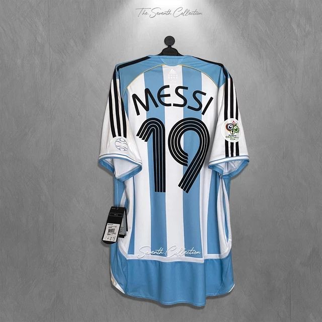 Argentina 2006 Official World Cup Home Jersey Messi Shirt BNWT (L)