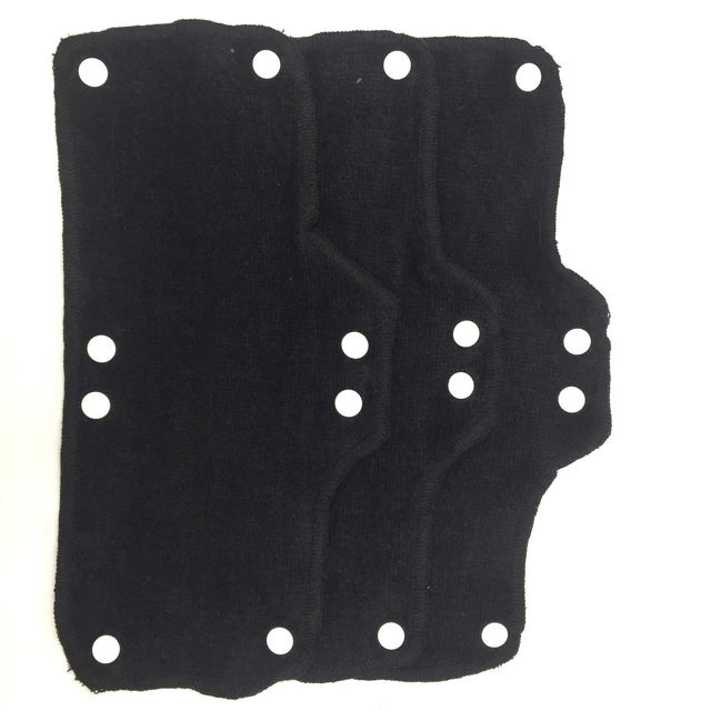 Black Sweatband For Hard Hat Washable Velvet Terry cotton Hard Hat Liner