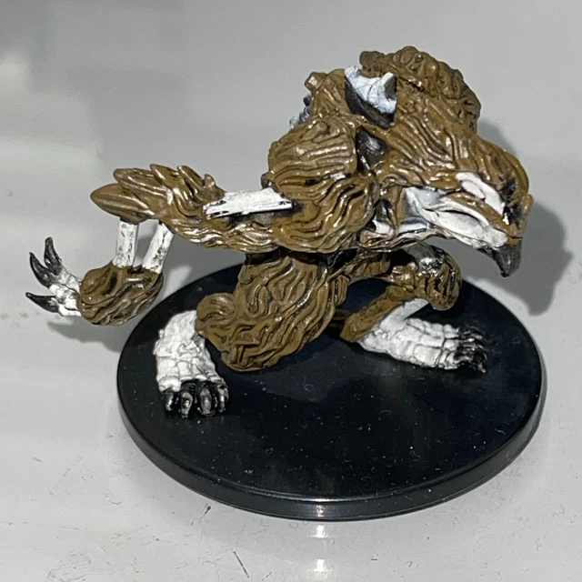 Pathfinder Battles D&D Miniatures Crown of Fangs MONSTROUS SKELETON #28 OWLBEAR
