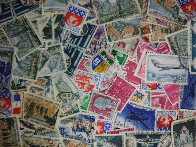 Vrac De 💯 Timbres France Multiples