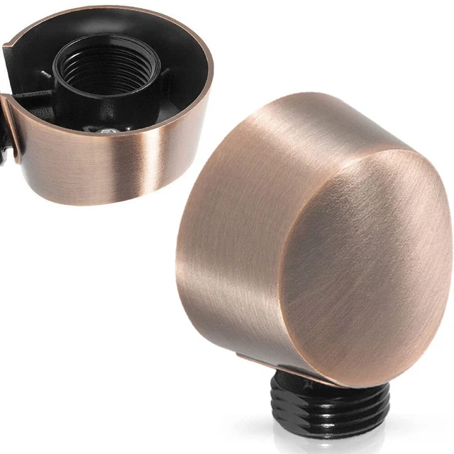 For Moen A725ORB Round Drop Ell Handheld Shower Showerhead Wall Connector Bronze