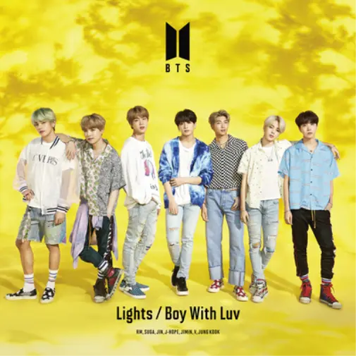 BTS Lights/Boy With Luv (CD) Limited  Album with DVD