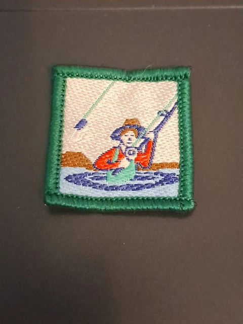 OLD SYSTEM AUSTRALIAN Cub Scout Merit Badge - Level 1 Fishing Micro ...