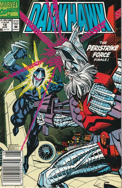 Darkhawk Vol-1 #18 "Mind Games" Marvel 1992 050