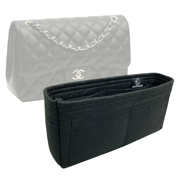 Conversion Kit For Chanel Classic Long Flap Wallet Insert+Cowhide Leather  Chain