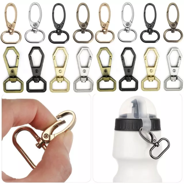 Swivel Lobster Belt Clasp Clip Trigger Buckles Key Ring Shoulder Strap Buckle