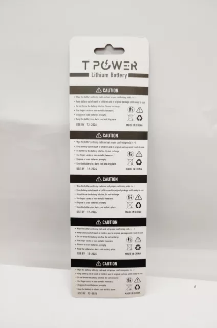 50x Tpower CR2477 3V Cell coin lithium button battery DL2477 ECR2477 wholesale 3