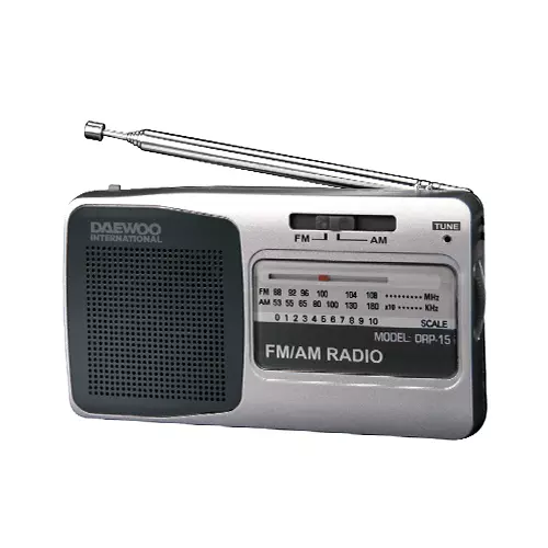 Radio AM/FM Daewoo DRP-15 (NUEVO)