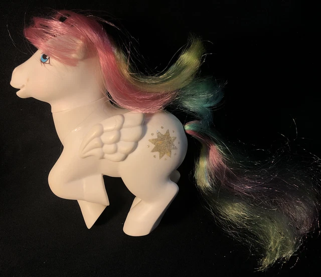 Mlp G1 Rearing VINTAGE MY LITTLE Pony G1 MLP Starshine - Pegasus Rainbow Hasbro 1983 ...
