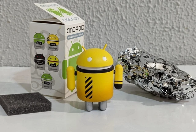 RARE Android Mini Collectible Vinyl Figure- Series 1 - HIGH VOLTAGE