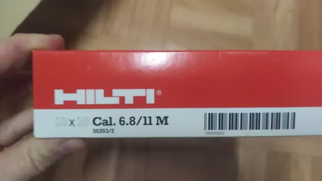 Hilti DX Kartuschen Cal. 6.8 / 11M rot - 100 Stück Hilti DX Cartridge