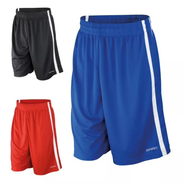 Spiro Men's Basketball Sports Shorts S-4Xl Sr279M