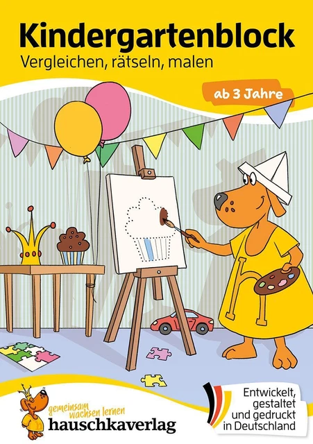 Kindergartenblock ab 3 Jahre - Vergleichen, rätseln und malen | Ulrike Maier