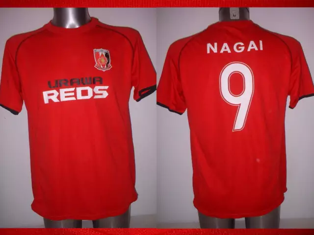 Urawa Red Diamonds Medium Nagai Shirt Jersey Football Soccer Japan BNWOT Top