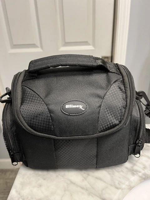 Camera Bag Padded Water Resistant Photo & Accessories Black Case