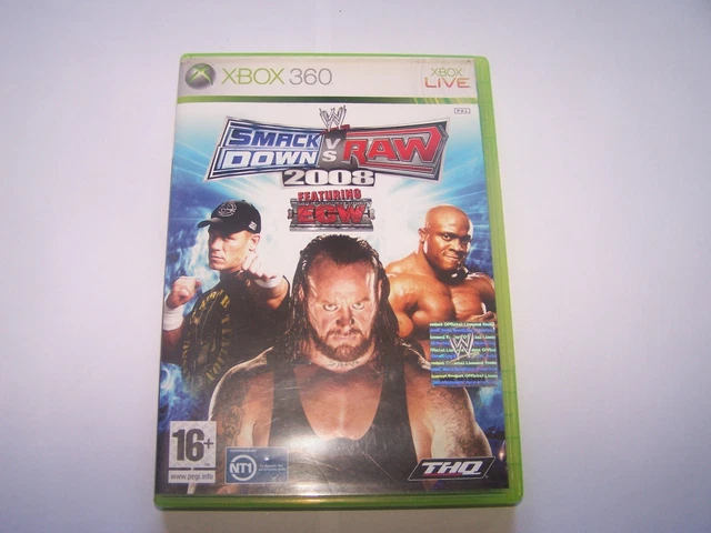 JEUX XBOX 360 NEUF SOUS BLISTER : SMACKDOWN VS RAW 2010 CATCH