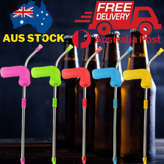 Beer Snorkel Alcohol Drinking Straw Slammer Hens Bucks Party Entertainment Fun