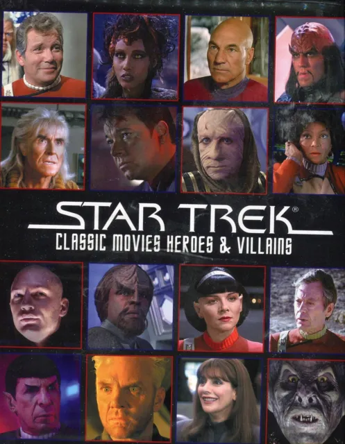 Star Trek Classic Movies Heroes Villains Empty Trading Card Album Rittenhouse