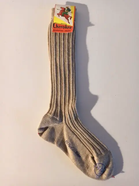 Ancienne paire de chaussettes CHEROKEE Production MAIX "Collection"Taille 33/34