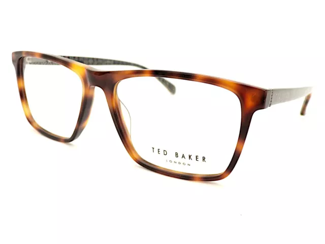 TED BAKER GLASSES Frame Boone Shiny Brown Tortoise 52mm Spectacles 8217 ...