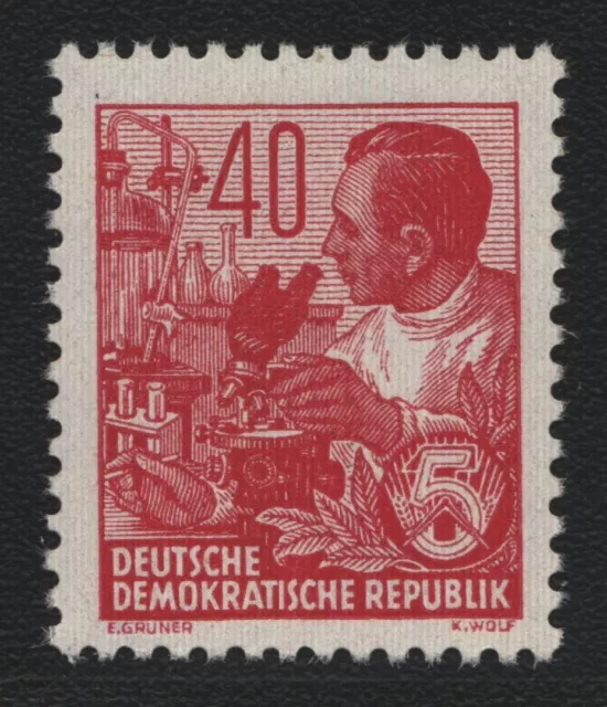 DDR 1953 - Mi-Nr. 418 x YII ** - MNH - BPP-Befund