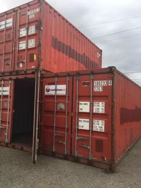 Solid Second Hand 20FT Shipping Containers - Cargo Worthy - Best Price in Sydney