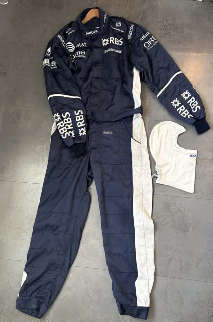 Williams F1 Pit Crew Mechanics Overalls 2010/11 Team Issued Good Condition.