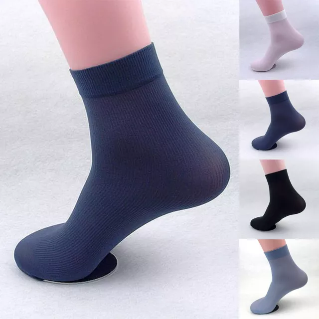 Lot de 10 paires de bas respirants et à la mode chaussettes pour hommes de haut