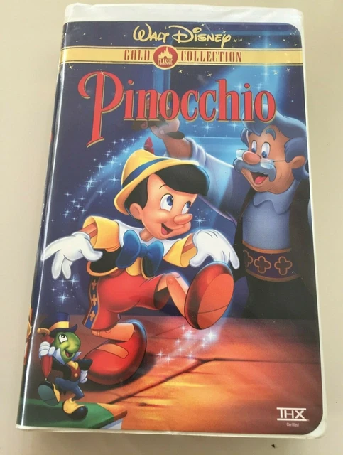 Pinocchio, Walt Disney Gold Collection, 18679 VHS - GOOD