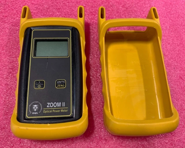 OWL ZO-2S Silicon ZOOM II Optical Power Meter W/ Extra Case - Parts
