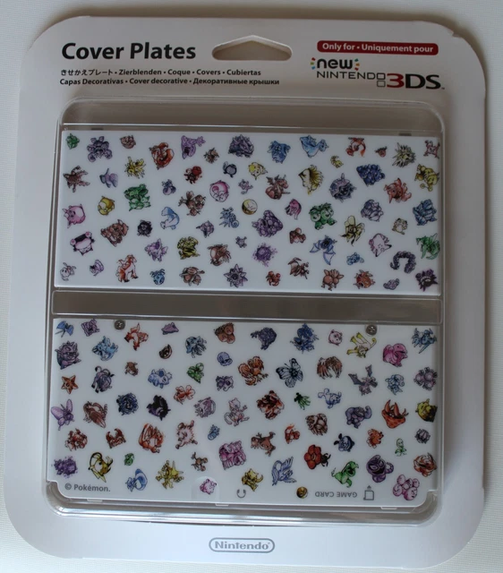 NEW NINTENDO 3DS kisekae cover plates Pokemon Sprites No. 072 £161.65
