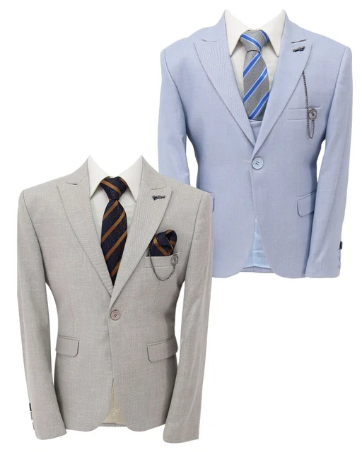 Boys Page Boy Suit Communion Wedding Dinner 3 Piece Set