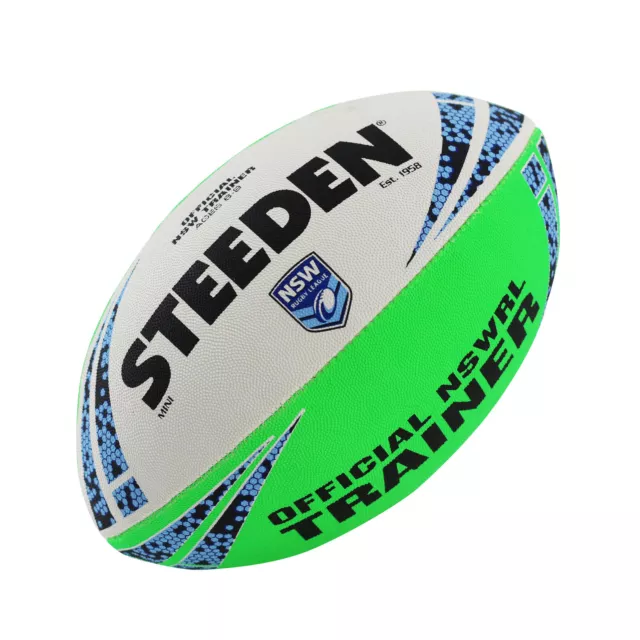 Steeden NSWRL Trainer Ball - Size MINI - Rugby League Football