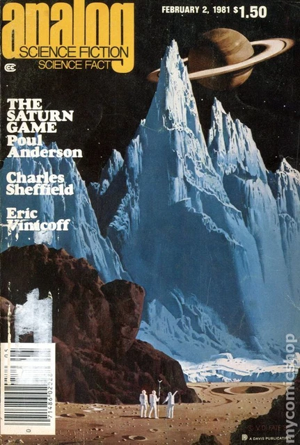 Analog Science Fiction/Science Fact Vol. 101 #2 VG 4.0 1981 Stock Image