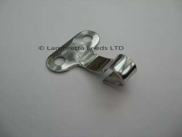Lambretta Stainless Steel Rear Brake Cable Guide - Clip -  Gp-Li-Sx-Tv New