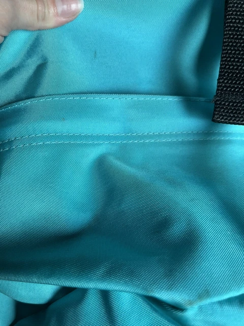 LL Bean Adventure Rolling Duffle Bag - Medium Blue 10