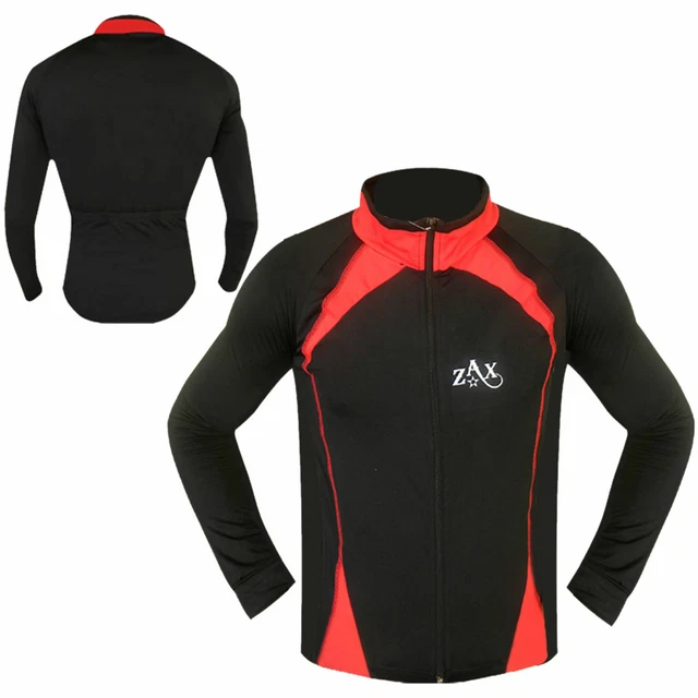 Mens Cycling Jersey Sports Cycle Jacket Full Zip Cycle Top Long Sleeve