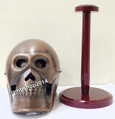 Medieval Armor Skeleton Helmet Movie Skull Helm Roman Greek Knight Spartan Item