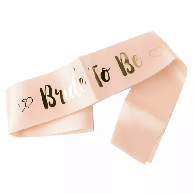 Peach Hen Party Sashes Team Bride To Be Sash Wedding Girls Night Out Party