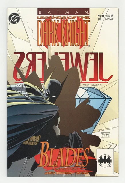 Batman Legends of the Dark Knight #33 NM- 9.2 1992
