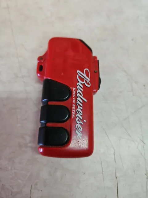 Budweiser Rare Red Hard Grip lighter holder/case For Mini BIC lighters