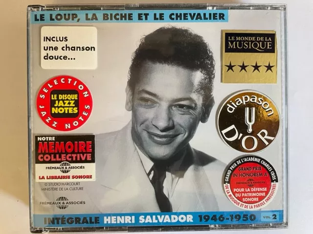 Henri Salvador ‎– Intégrale - Vol. 2 - 1946 - 1950 "Le Loup, La coffret 2 cd 100