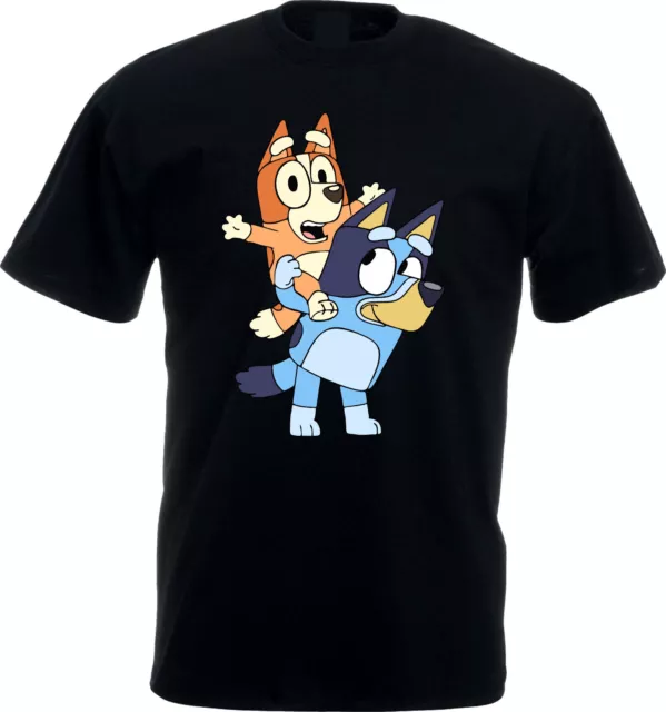 BLUEY AND BINGO T-Shirt, Bluey & Bingo Cartoon Character Shirt, Unisex ...