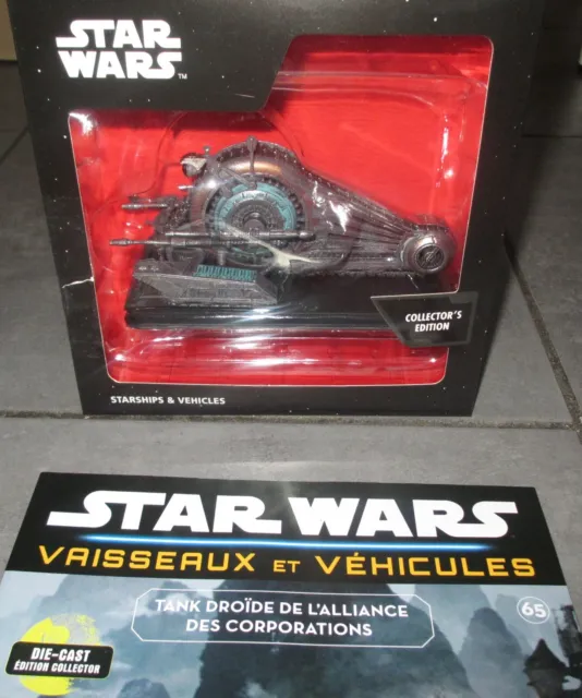 Star Wars : Vaisseaux Et Véhicules Altaya  N°65  Tank Droide   + Fascicule