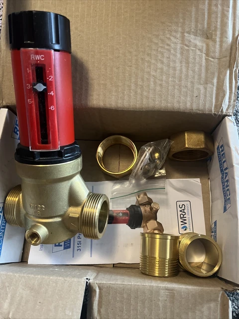 Pred315040 – Valvola Riduttrice Pressione Regolabile Rwc 1.1/4 Maschio Bsp Nuova... Ultima 1